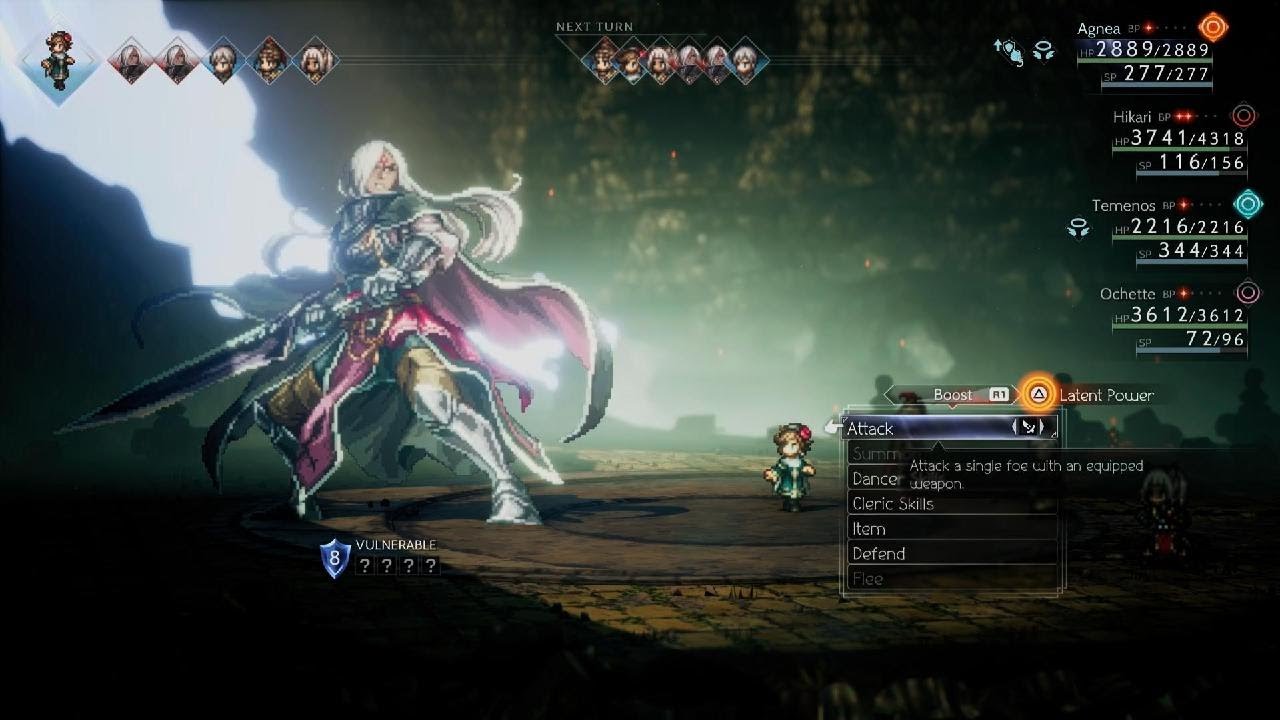 OCTOPATH TRAVELER II Kaldena Boss