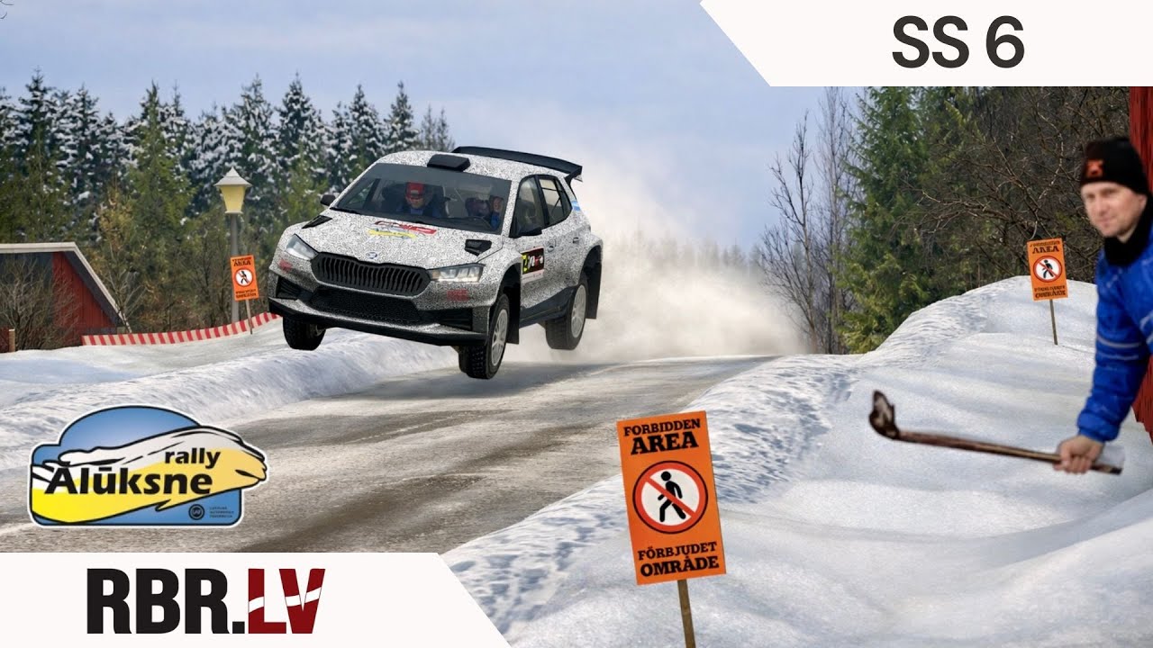 RBR.LV 2026 - Virtual Rally Aluksne - SS6 (METĀLU PASAULE) ONBOARD
