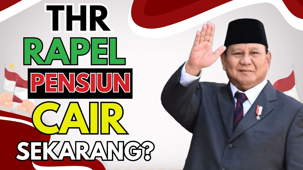HEBOH! THR dan Rapel Pensiun 2026 Cair Hari Ini? Ini Faktanya!