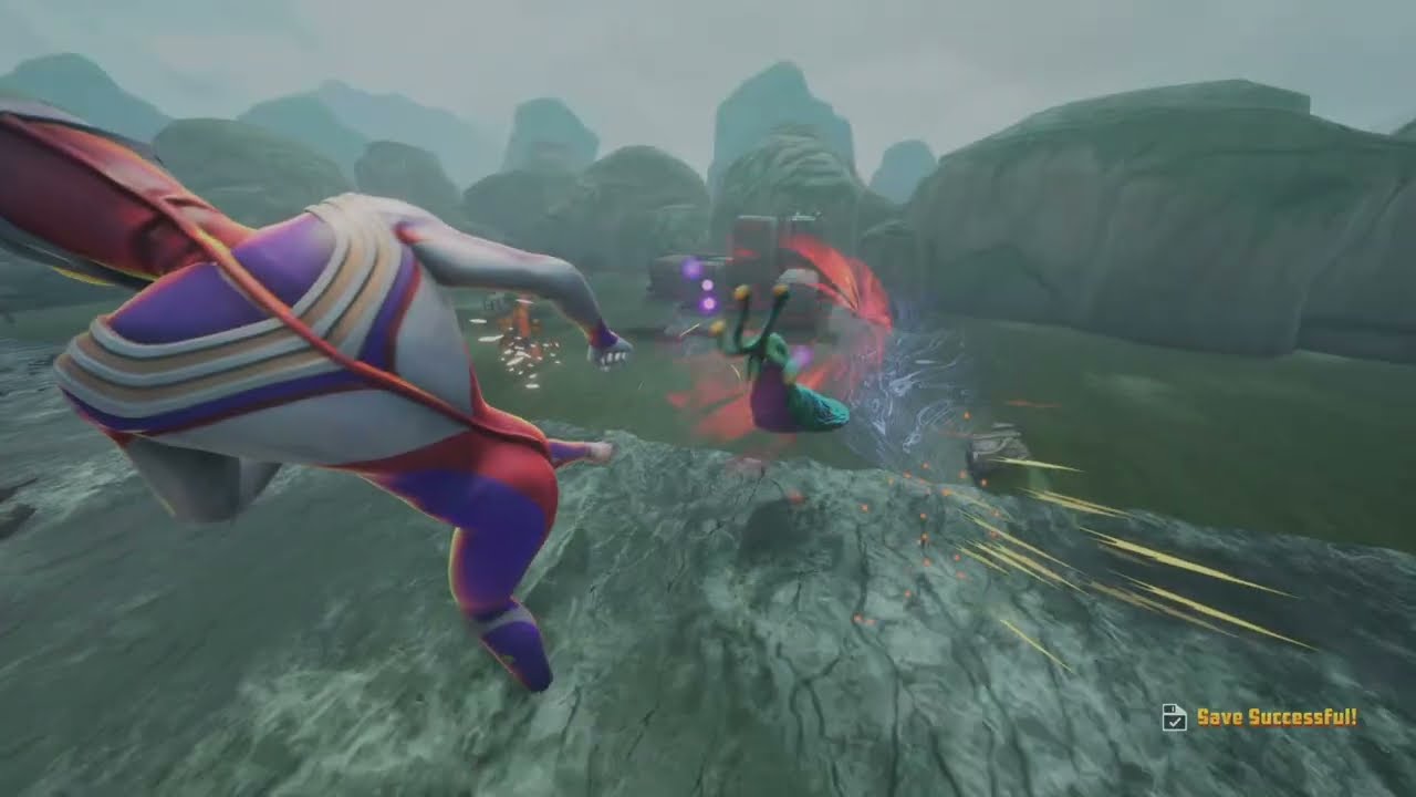 GigaBash (PS5) Arcade Mode - Ultraman Tiga