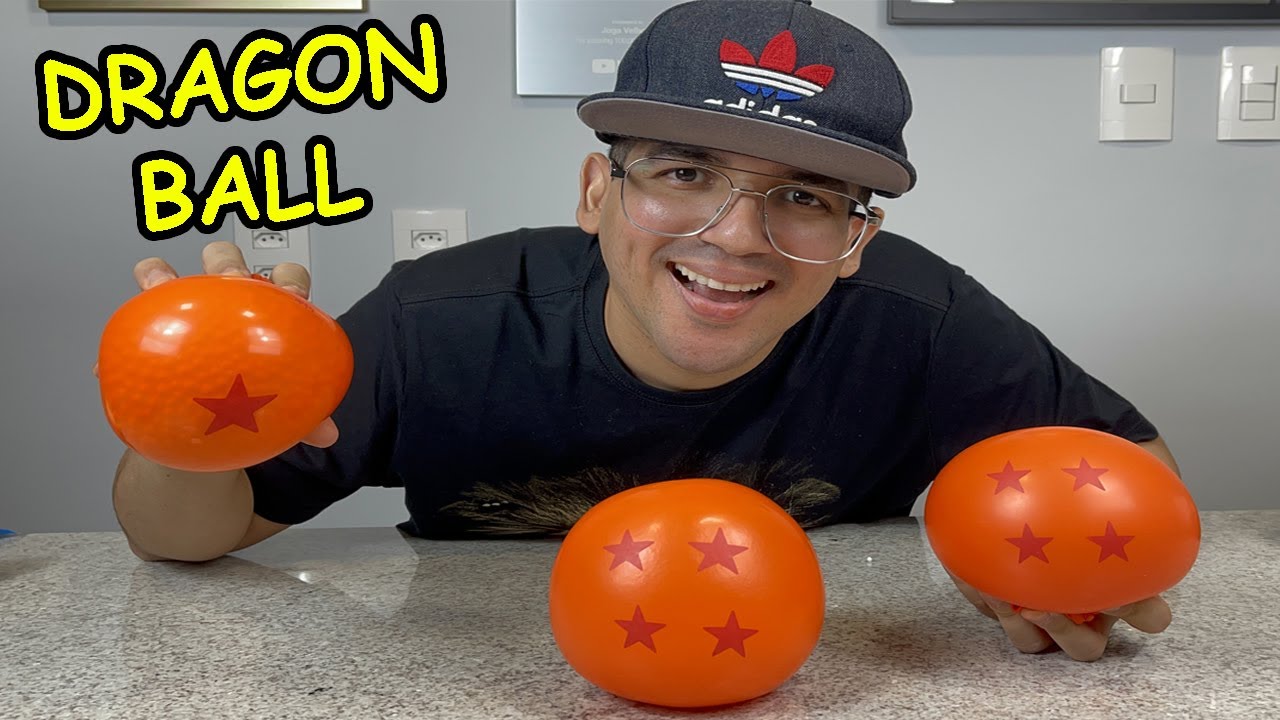 CRIEI ESFERAS DO DRAGÃO SUPER SATISFATÓRIAS! (dragon ball stress ball)