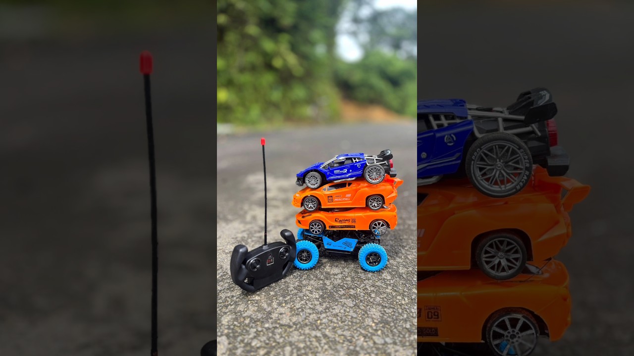 Wow RC Remote Control Four Car testing New Nice Car 🤯💥
