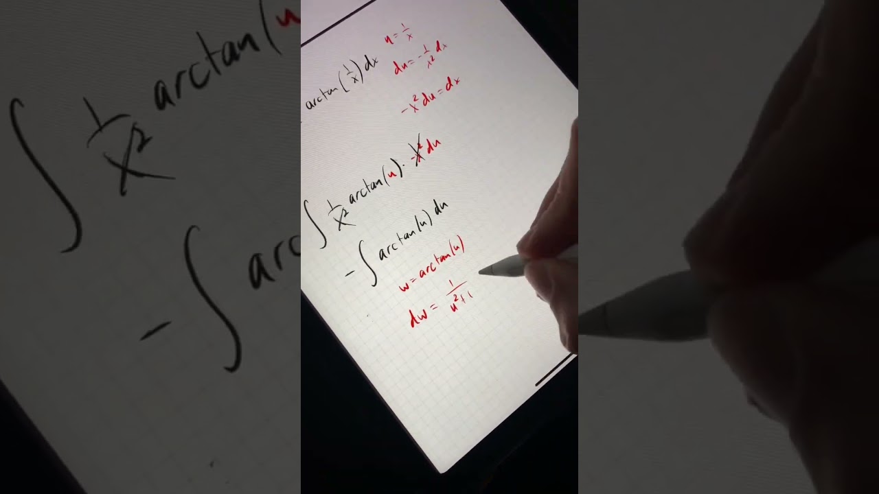 A double u-substitution and Integration By Parts Integral #calculus #calculushelp #mathtricks