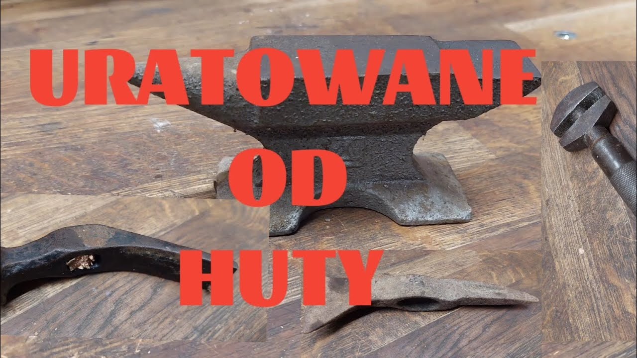 Skarby uratowane od huty. Piękne kowadełko...