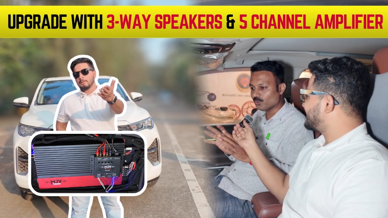 Innova Hycross Audio Upgrade | 3-Way Speakers + 5-Channel Amp + Manual DSP