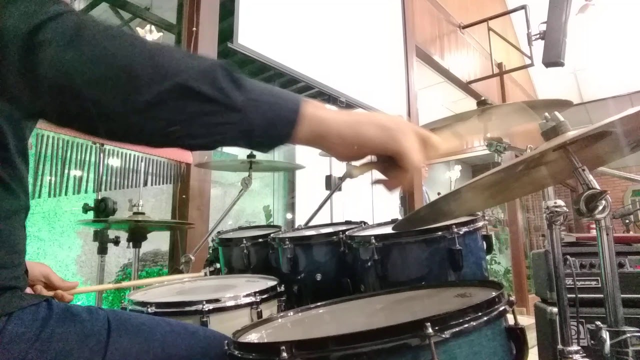 Louvor: O Grande Dia. (Jerusalém)    Drum Cam 🥁🎥   Use fones de ouvido 🎧
