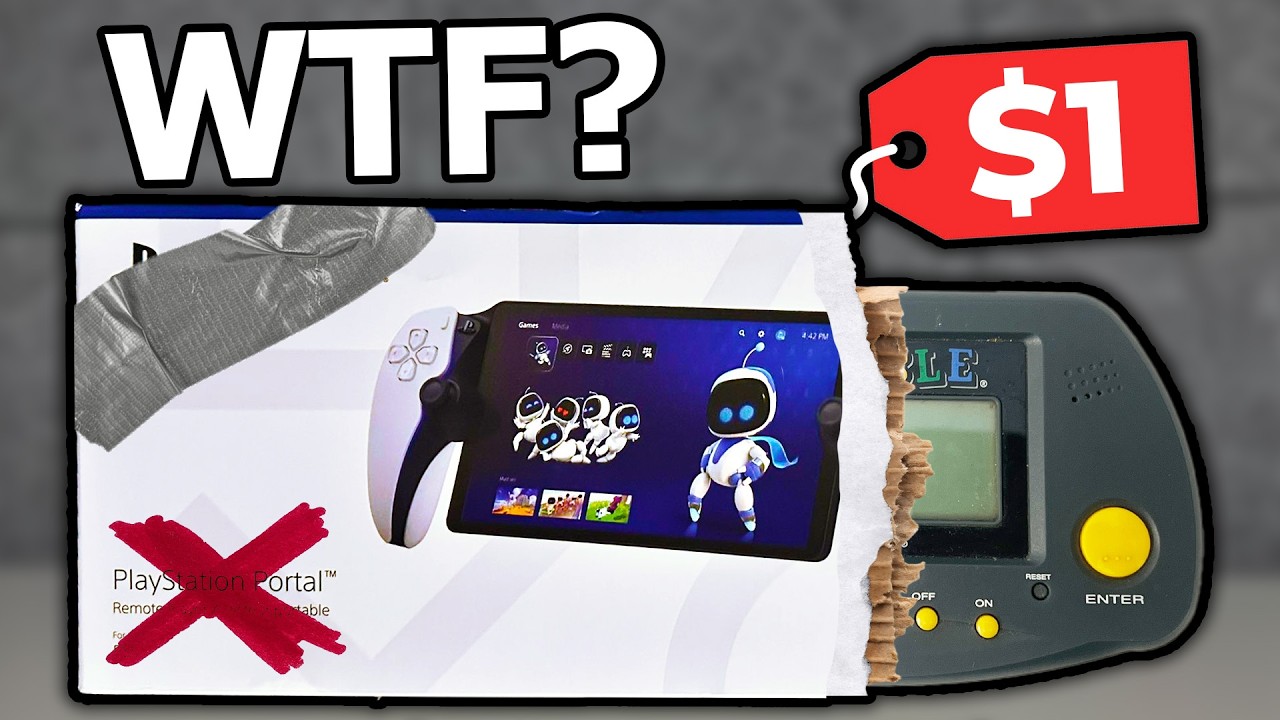 I bought $1 Handhelds... and got THIS? 💀