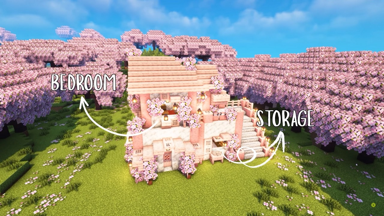 Ultimate Cherry House🌸 | Tutorial