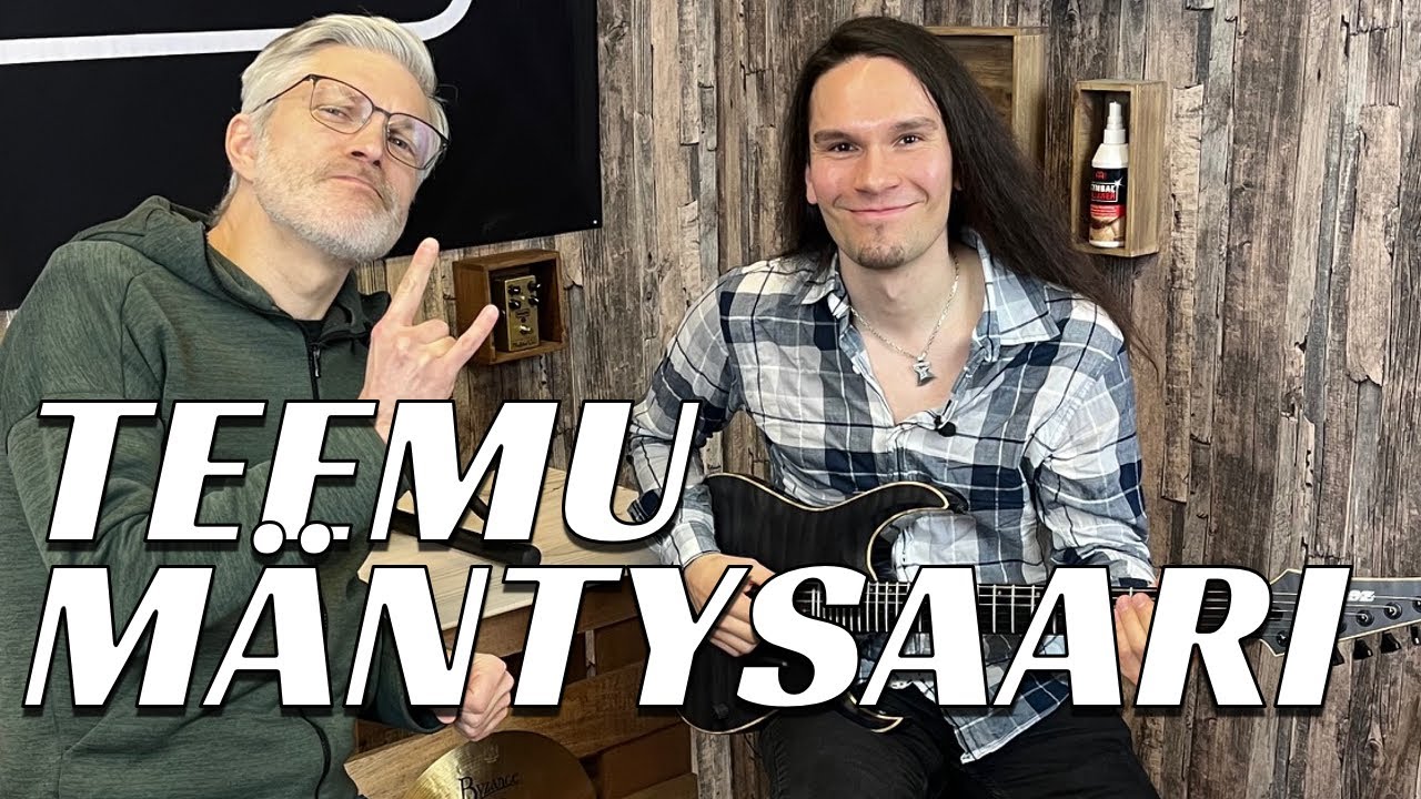 TEEMU MÄNTYSAARI: Megadeth- ja Wintersun-kuulumisia (English subtitles)