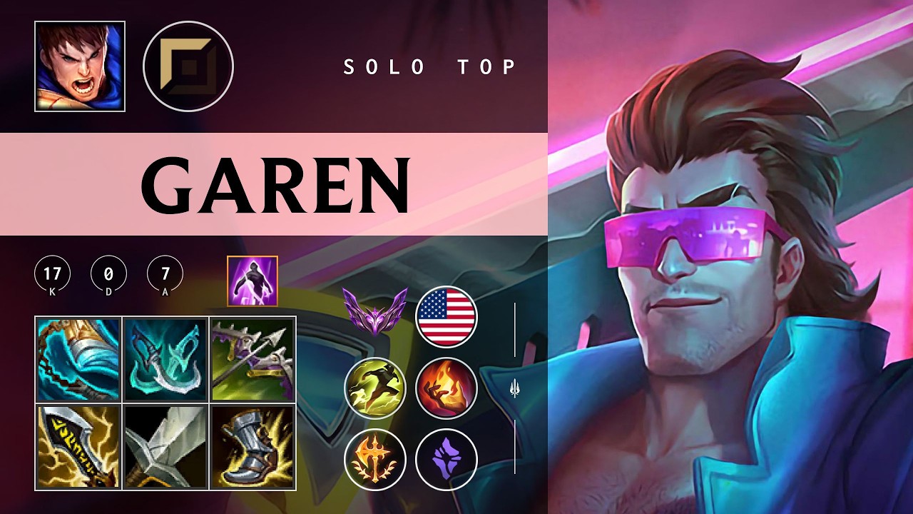 Garen Top vs Renekton - NA Master Patch 26.03