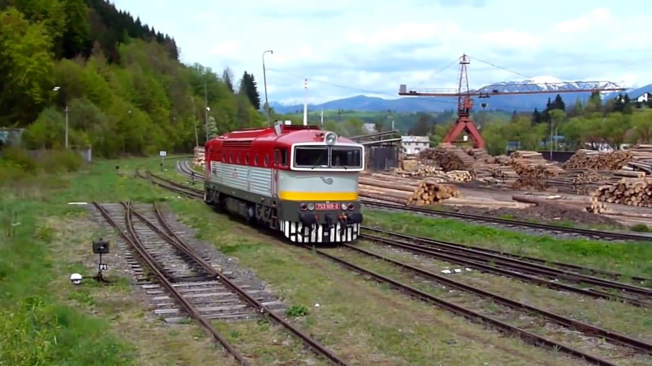 okuliarnik 753 109-8 Dubová, Chvatimech, Hronec, S. Ľupča a Hronsek