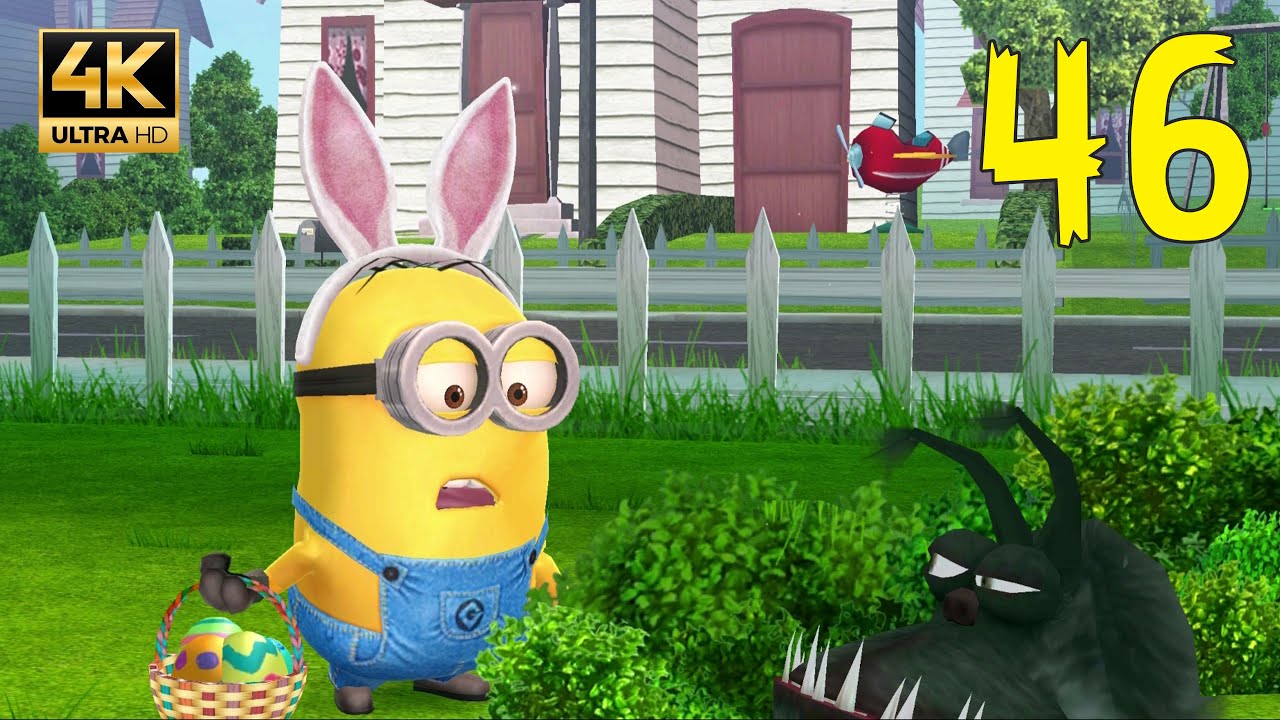 Minion Rush Special Mission Green Sculptures Part 46 | 4K 60FPS