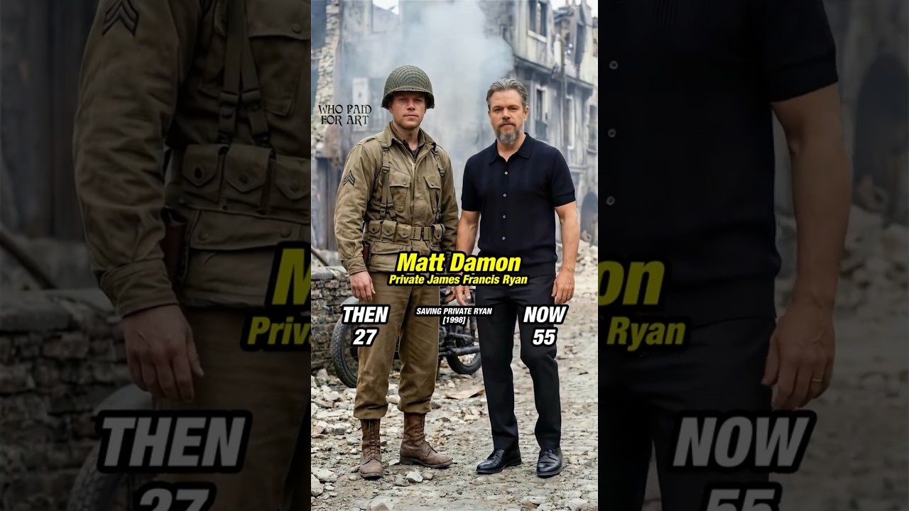 Saving Private Ryan Cast (THEN VS NOW)