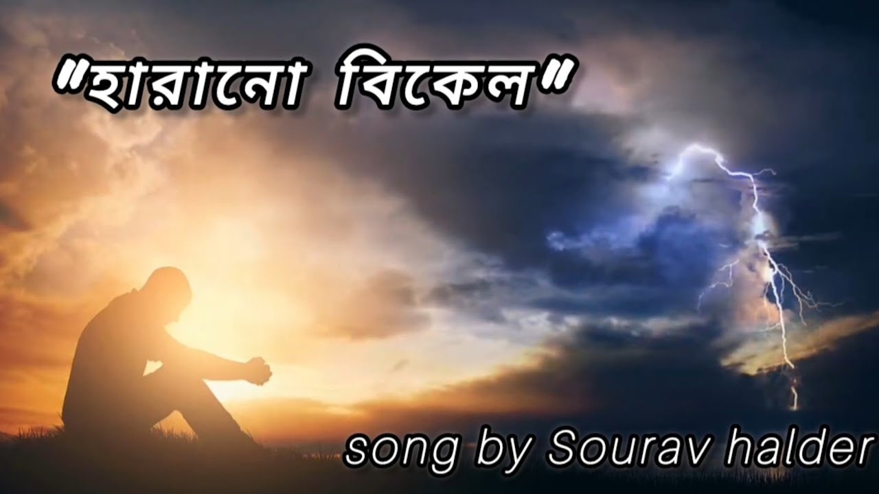 🖤হারানো বিকেল 🖤--SONG BY SOURAV HALDER 