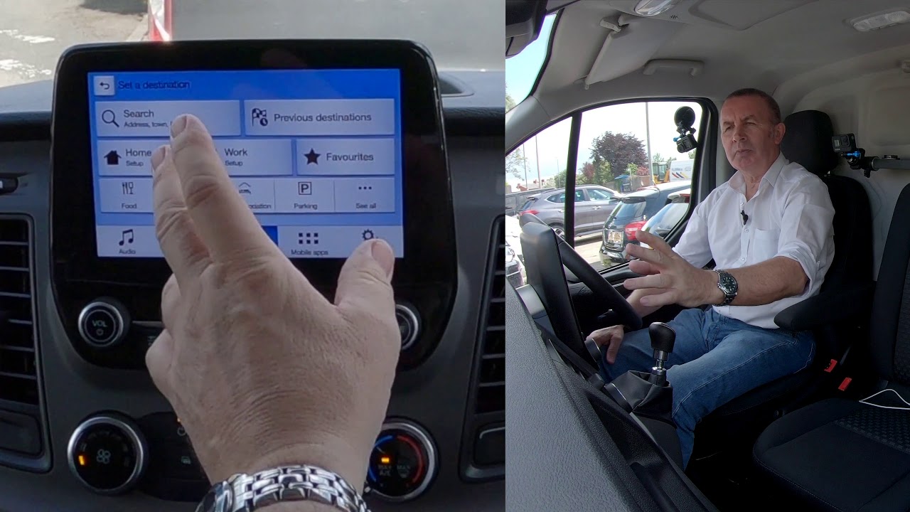 Как настроить навигационную систему в Ford Transit 2019 года выпуска