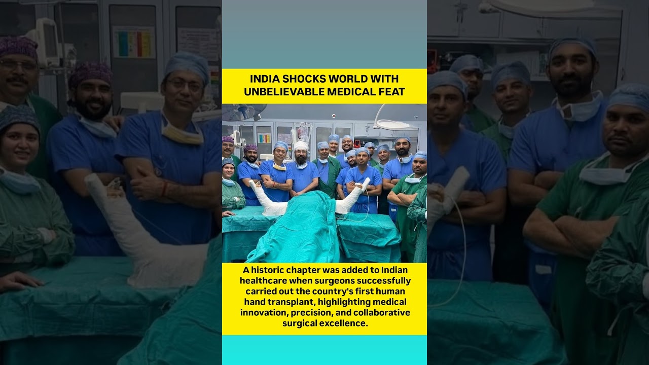 A New Chapter in Indian Healthcare: Sir Ganga Ram Hospital Performs Historic Hand Transplant