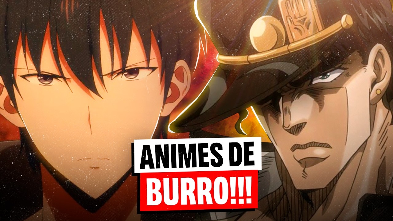 6 Animes que TODO BURRO ADORA!