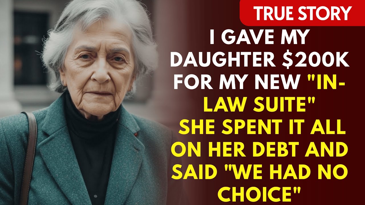 I Gave My Daughter $200K For My 