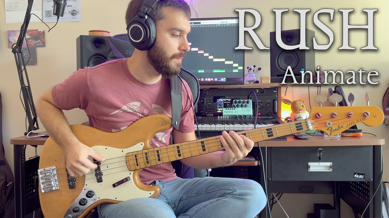Rush - Animate - Bass Cover