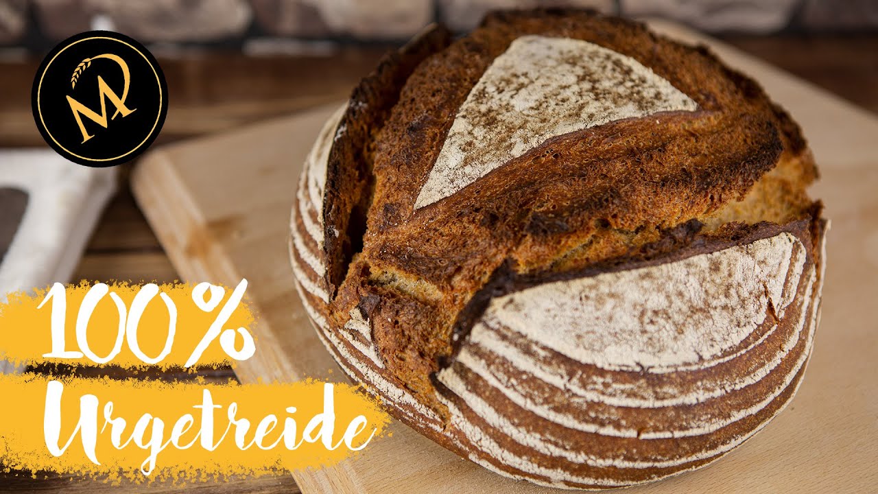Kamut-Dinkelbrot  - Brot backen mit 100% Urgetreide