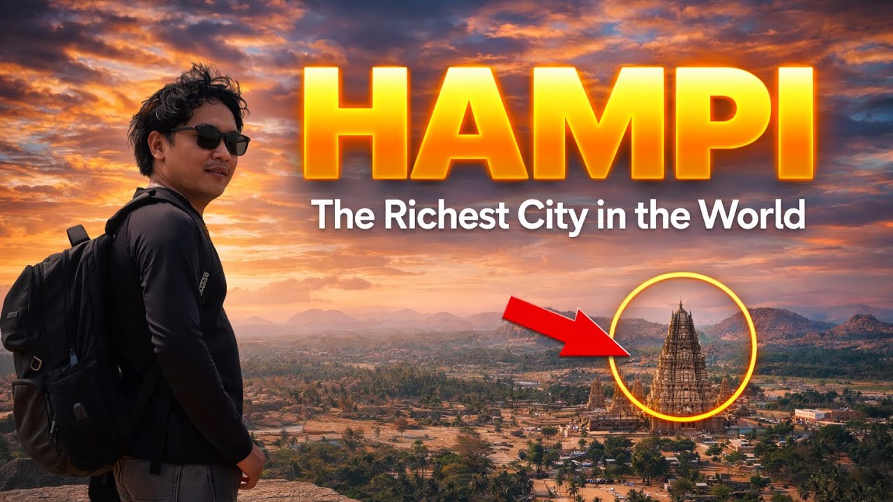 Exploring Hampi | The World’s Richest City (Solo Ride)