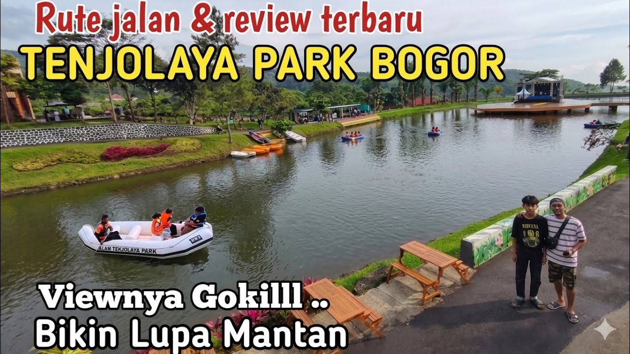 Perjalanan menuju TENJOLAYA PARK wisata Viral di Bogor Barat