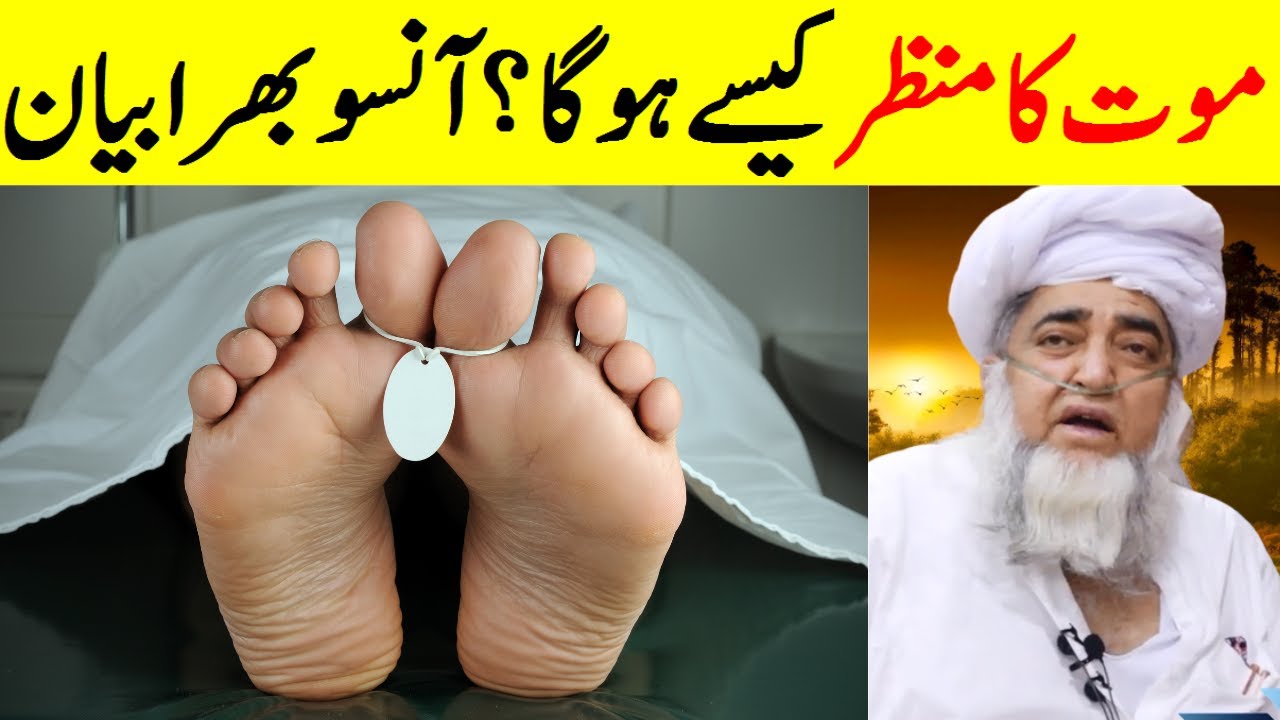 How will the death scene be? || Maut ka Manzar by Mufti Zarwali Khan Official