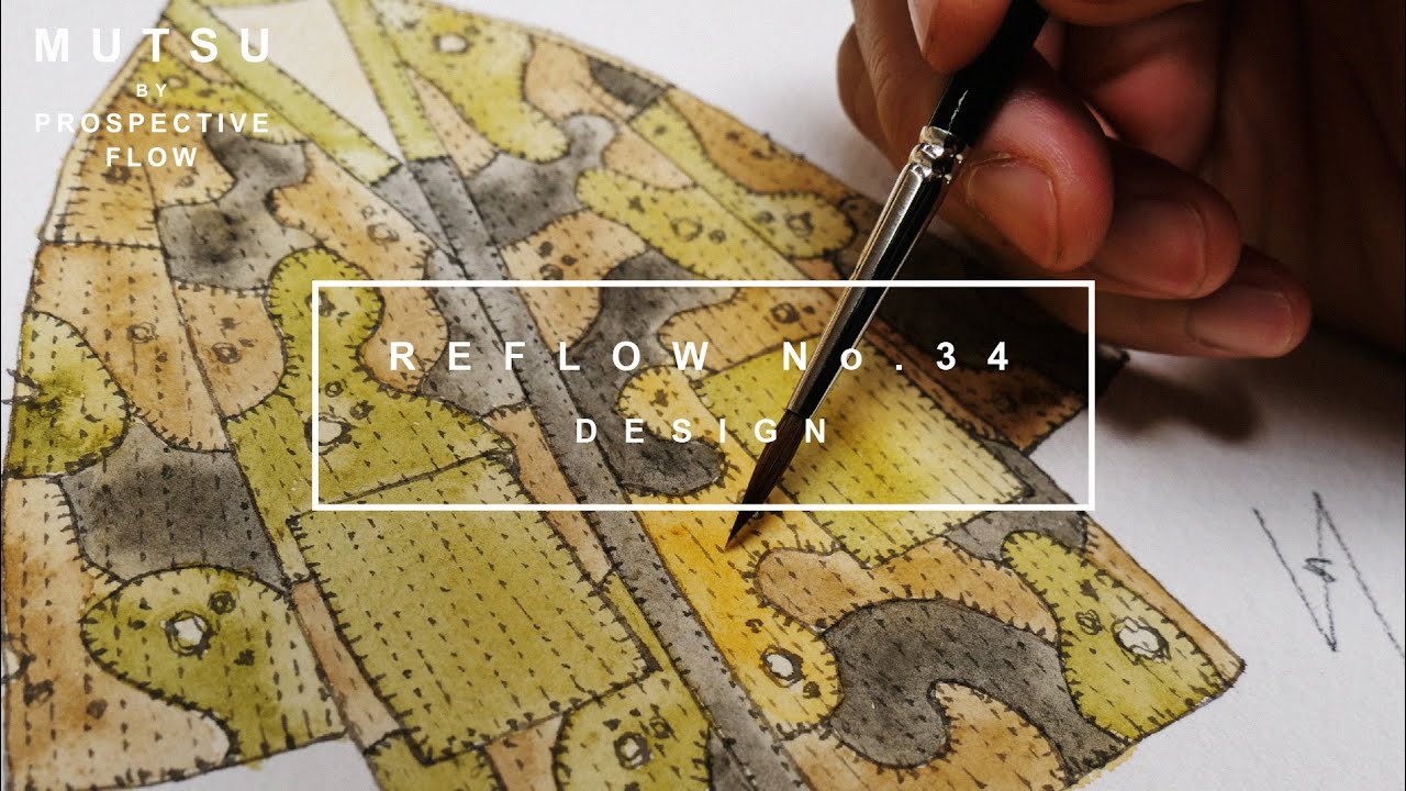 Camouflage Patchwork Kimono / Reflow No.34 / Design Work
