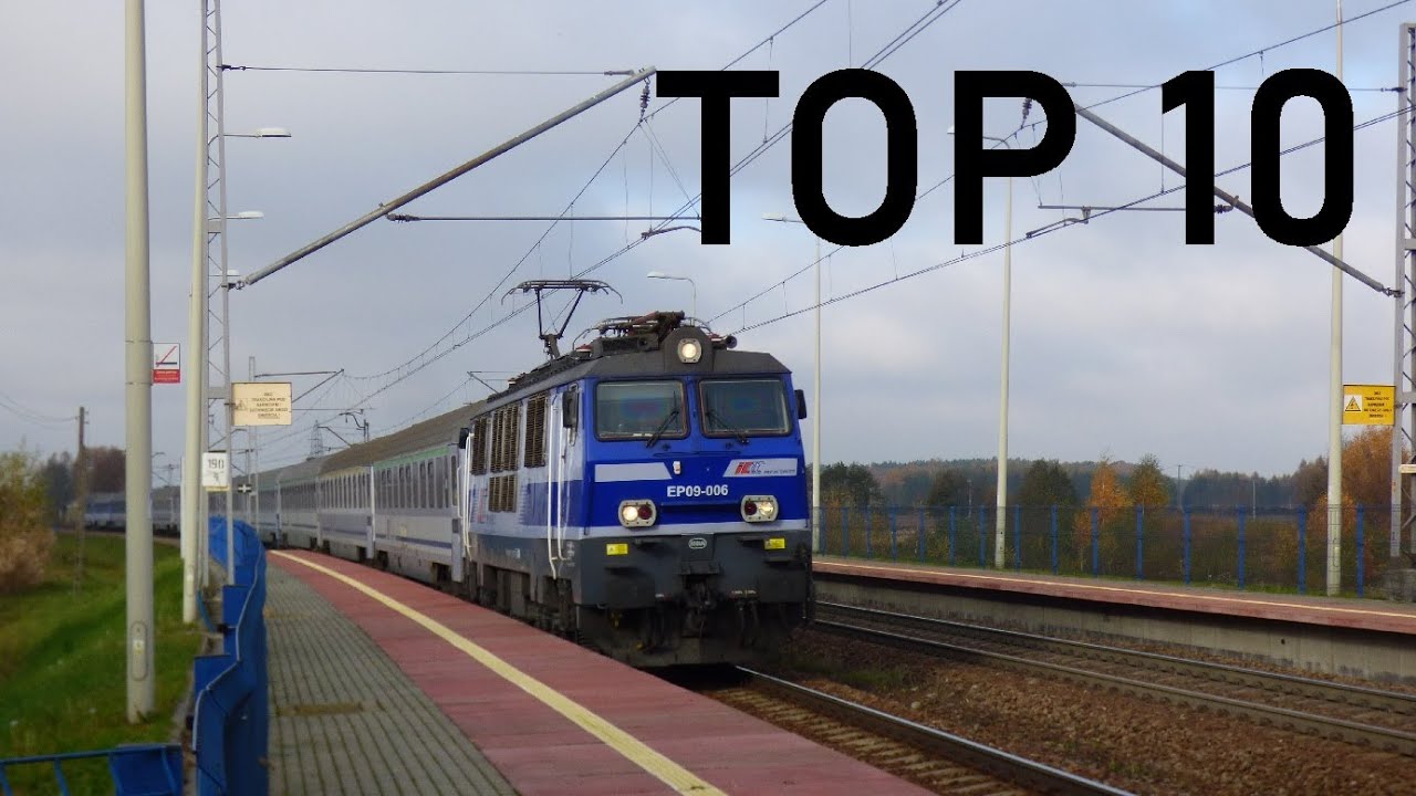 10 najdłuższych tras pociągów PKP Intercity