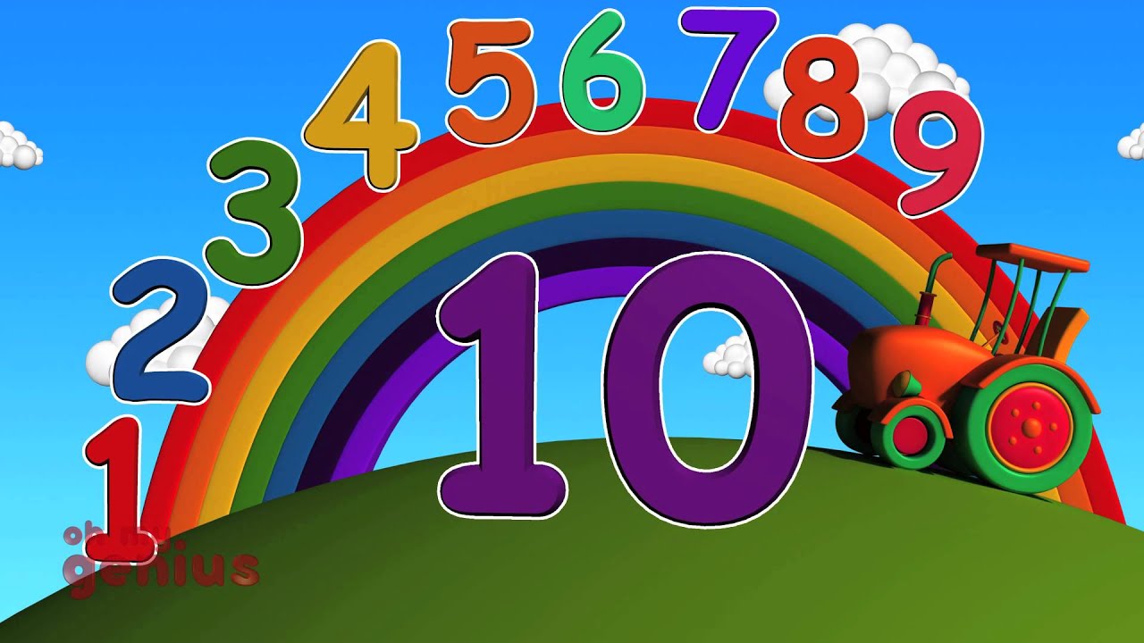 Ten Little Numbers | Numbers Song | Learn Numbers From 1 to 10