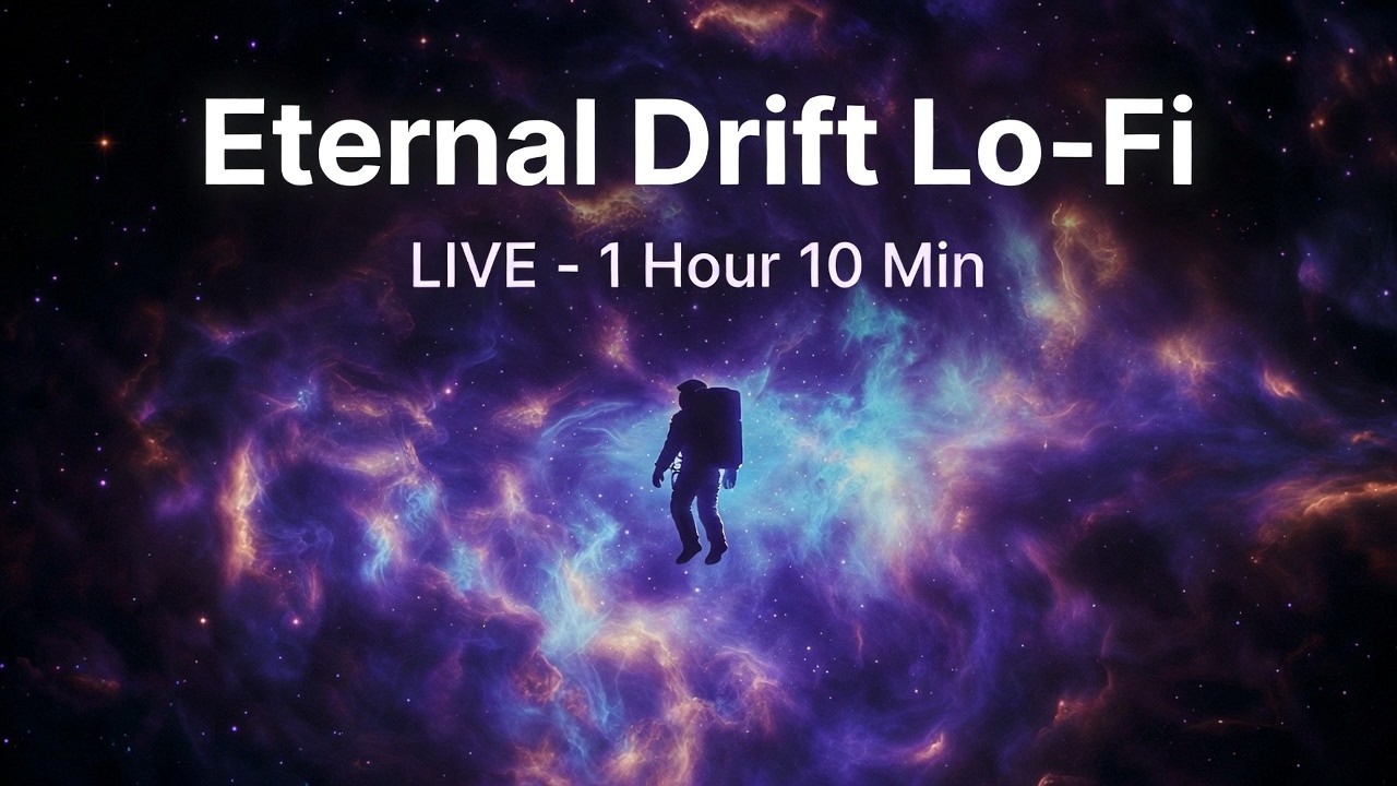 🌌 Eternal Drift Lo-Fi | Muffled Nebula Beats to Get Lost In Space Forever 🌀✨ 1 Hour