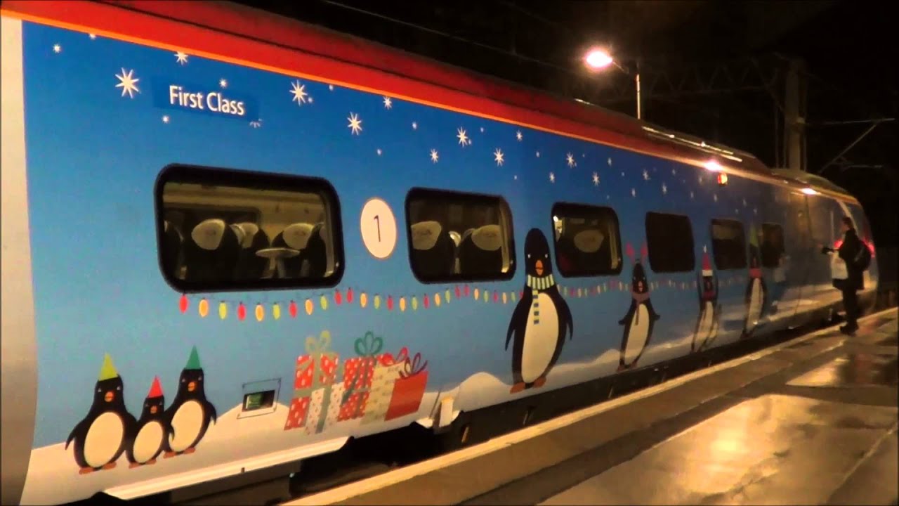 New! | Virgin Trains' 390013 'Penguilino' at Liverpool Lime Street 02/12/2015