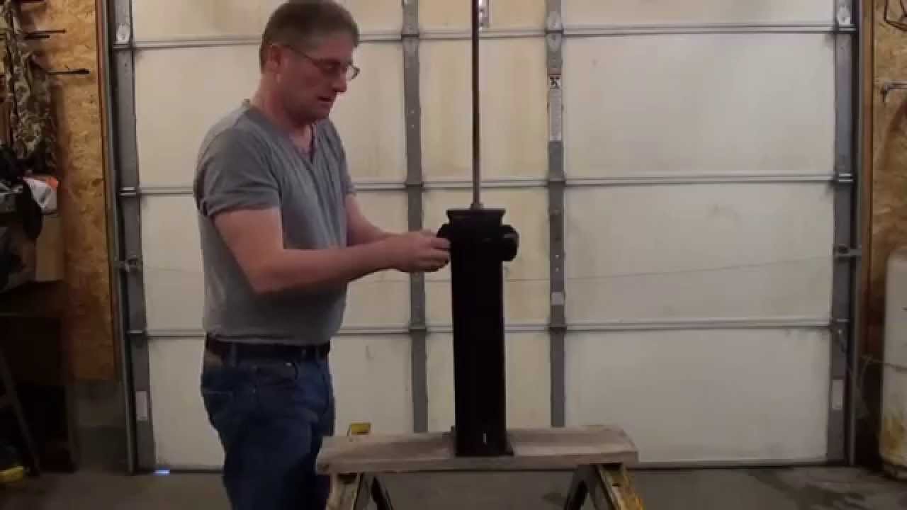 DIY paper log press