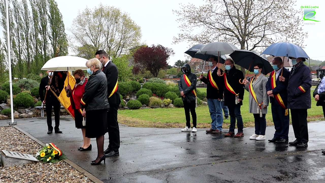 Commémoration du 8 mai 1945 à Quaregnon