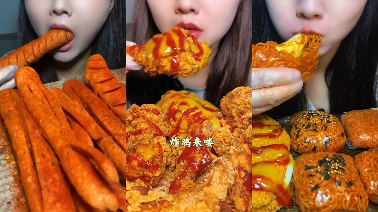 Chinese Mukbang asmr compilation #16 