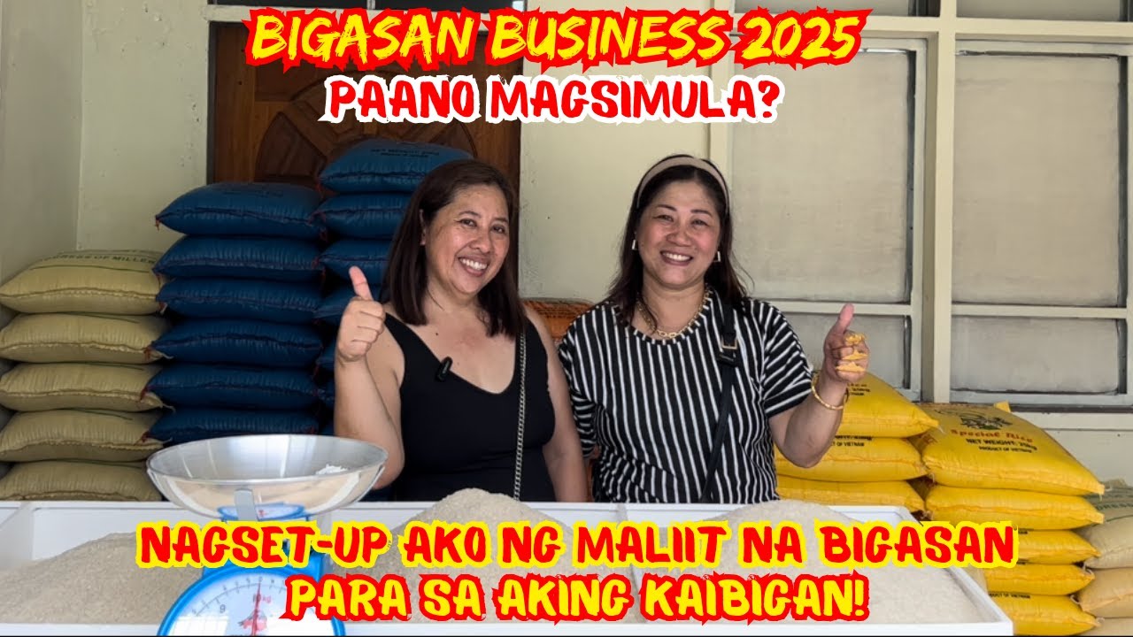 BIGASAN BUSINESS 2025 | PAANO MAGSIMULA? | NAGSET-UP AKO NG MALIIT NA BIGASAN PARA SA AKING KAIBIGAN