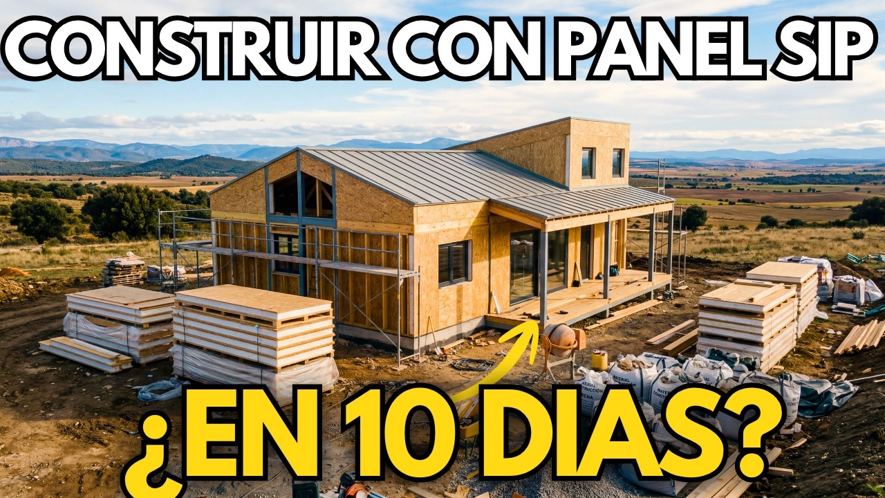 Esta Casa se Construye en 10 D&Iacute;AS y Paga $0 de Calefacci&oacute;n de Por VIDA | &iquest;Lo Sab&iacute;as?