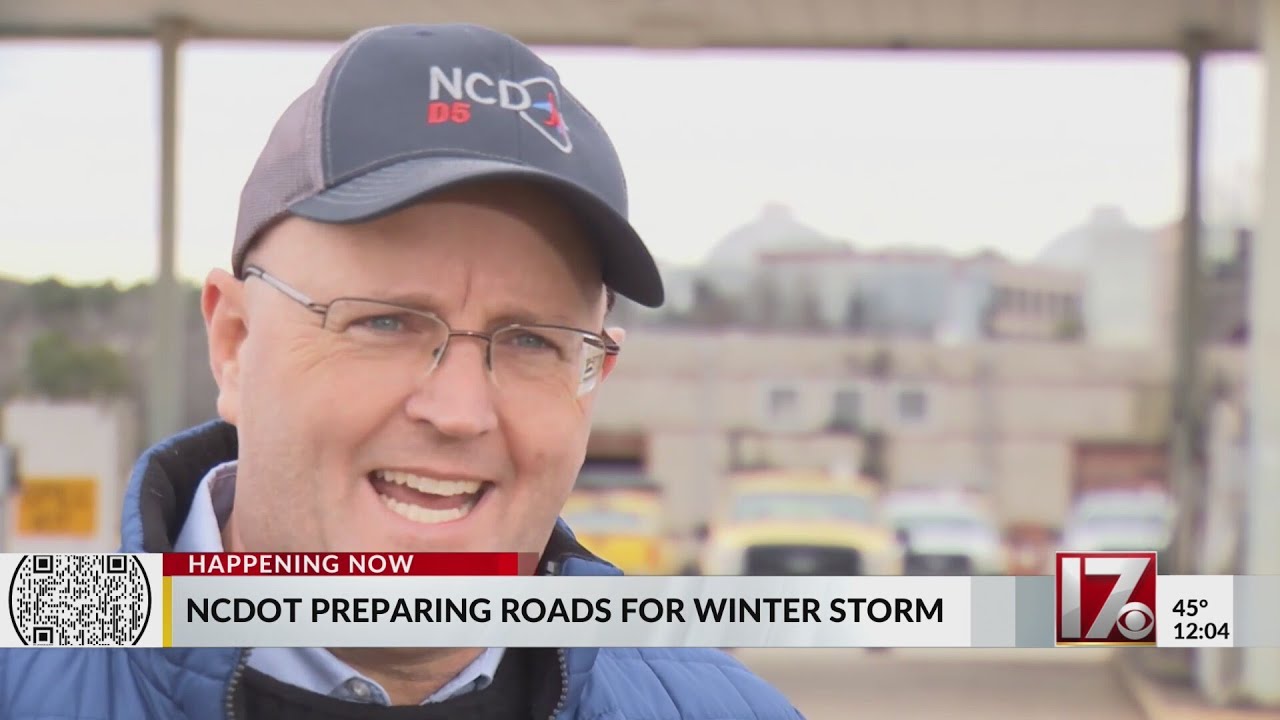 NCDOT gives tips, warnings ahead of ice storm conditions