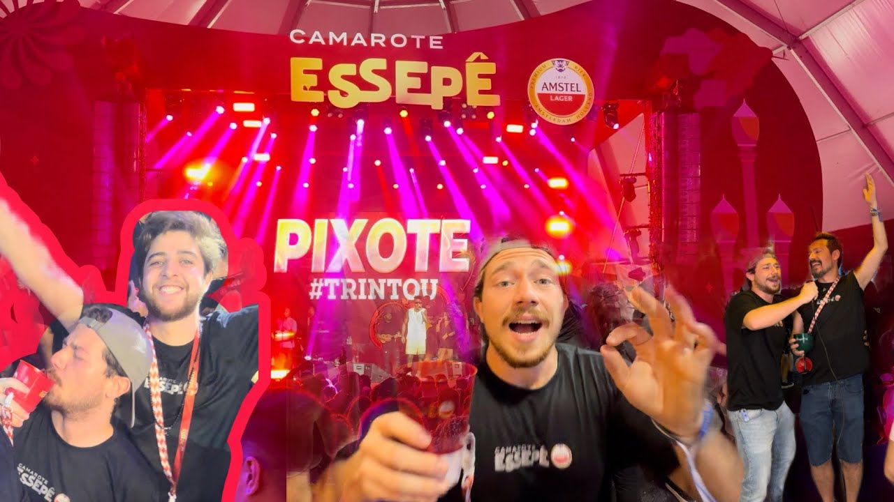 Fui no CAMAROTE AMSTEL ESSEPÊ no sambódromo do Anhembi