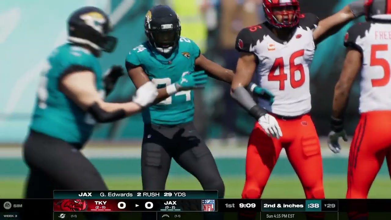 Storm TV - Madden NFL 25 Season 7 Game 3 Tokyo Dragons 2-0 at Jacksonville Jaguars 0-2 TKY+9 All-Mad