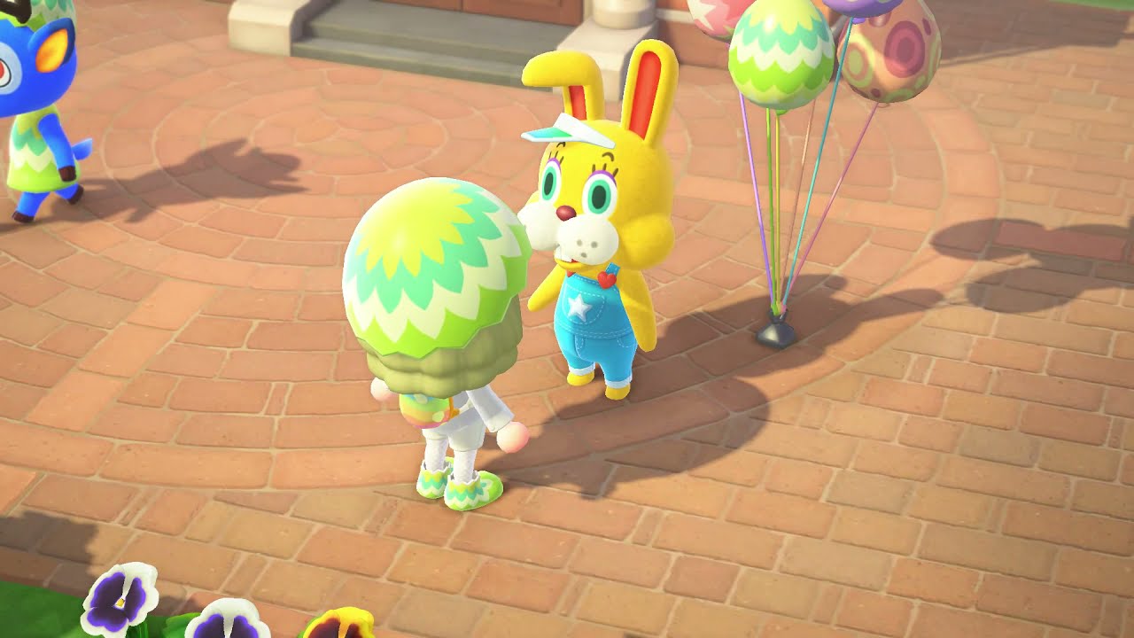 I kept looking at Zipper's zipper again in ACNH...2021