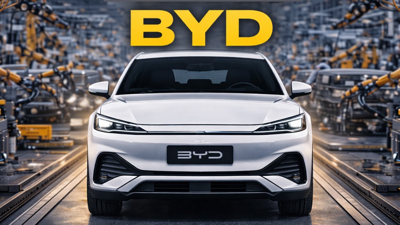 ¿Cuál es el Proceso de Fabricación de Autos Eléctricos BYD?