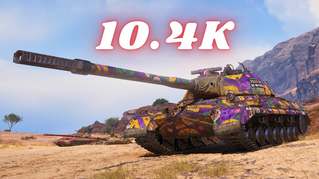 Object 268/5  10.4K Damage World of Tanks