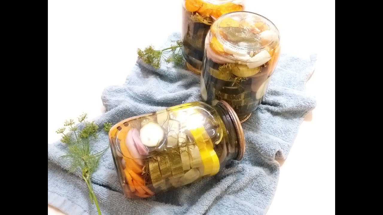 Мариновані кабачки на зиму