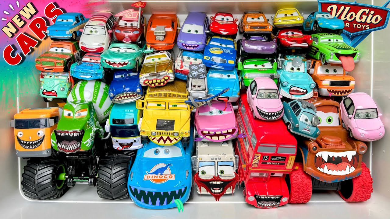 Disney Pixar Cars Unboxing Review | Lightning McQueen, Tow Mater, Doc Hudson, Sally Carrera, Cruz