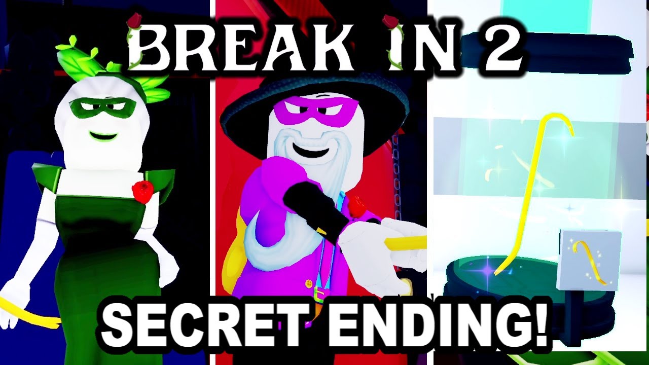 ROBLOX BREAK IN 2 - SECRET ENDING | FULL WALKTHROUGH!
