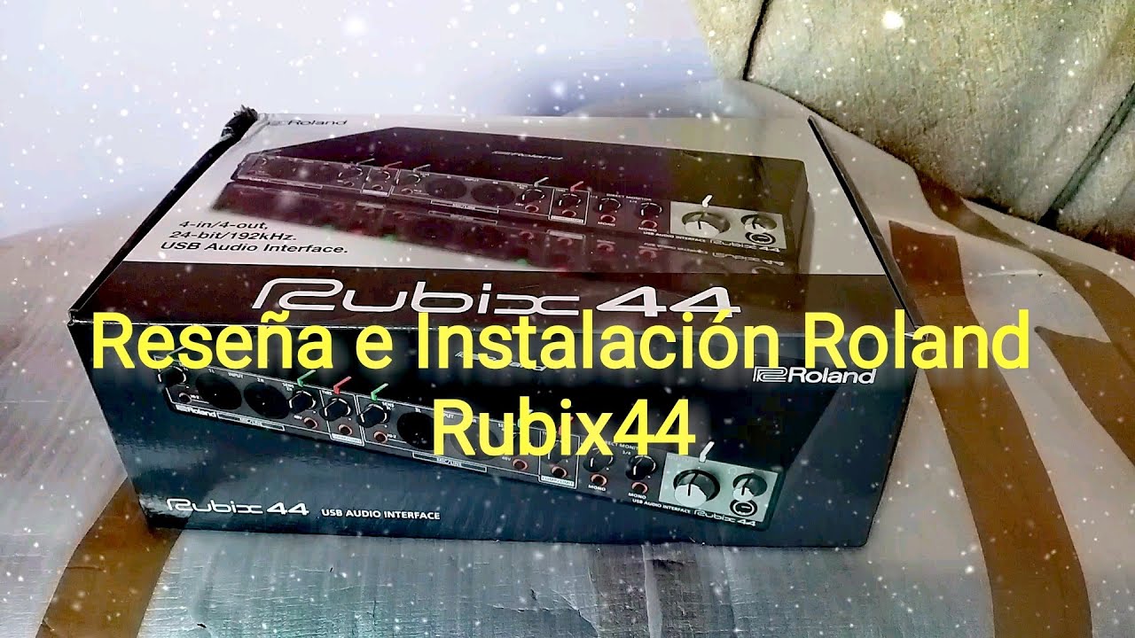 Reseña Interfaz Roland Rubix44 USB iPad