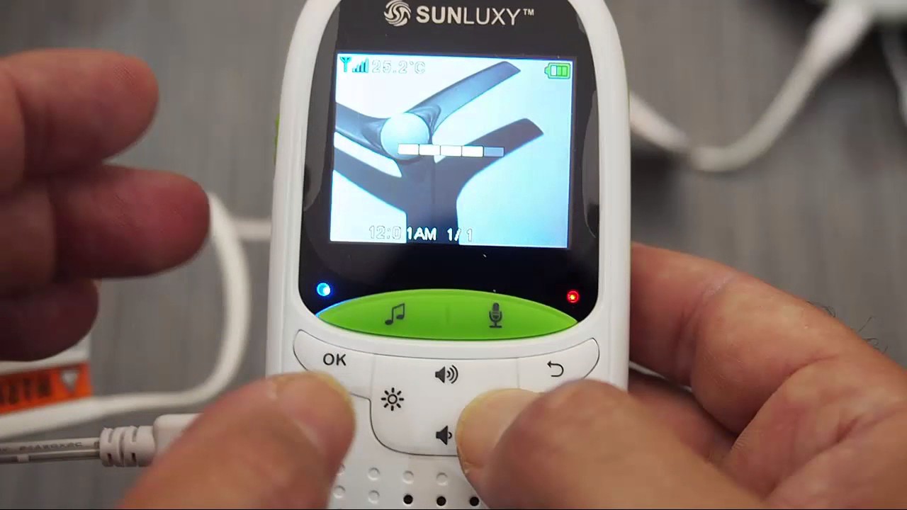 SUNLUXY Vigilabebés con Camara 2