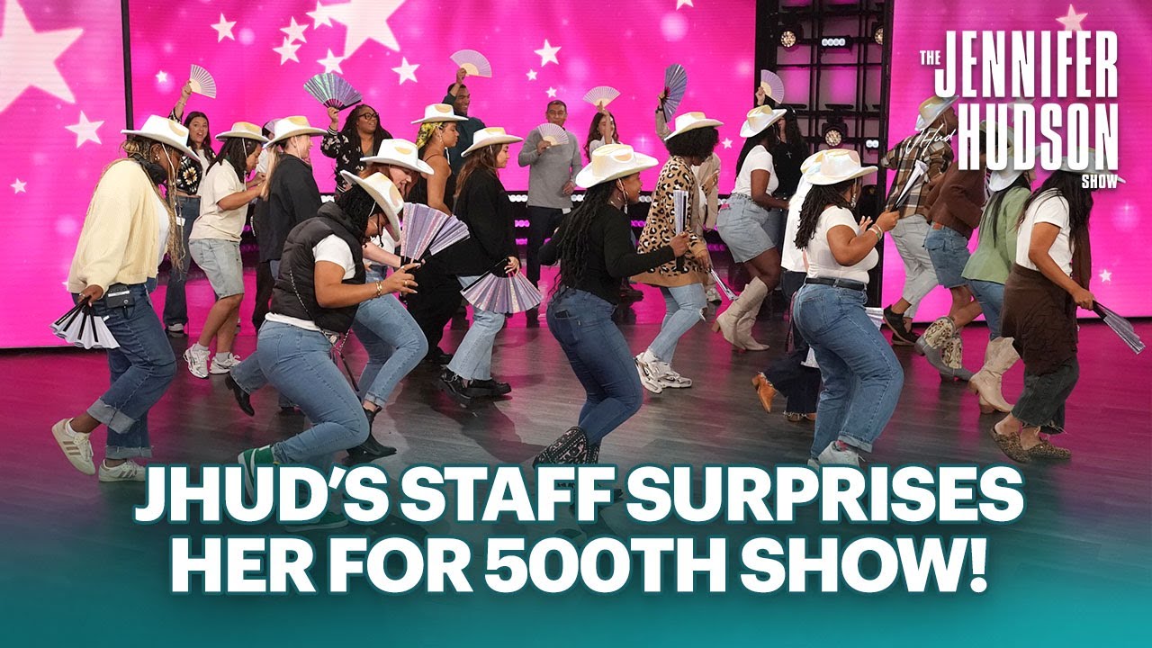 Jennifer Hudson’s Staff Surprise Performance for 500th Show!
