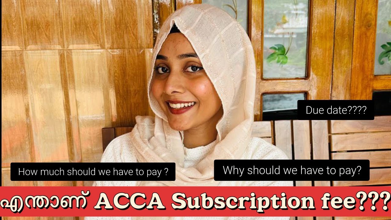 All about ACCA Subscription fee???? എന്താണ് ACCA Subscription fee??? #acca #trending #career 